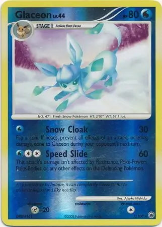 Majestic Dawn Glaceon #5/100 reverse holo